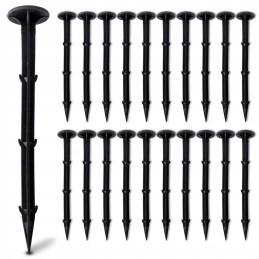 Žemės ūkio audinys augintas audinys juodas 110x 5000 cm 70g 50 smeigtukai