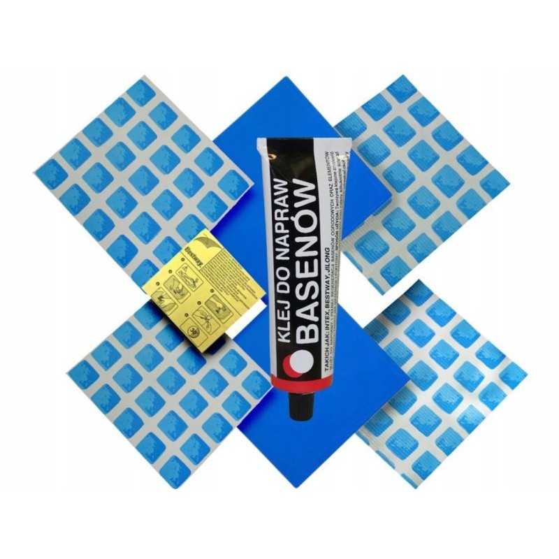 Vasariniai klijai sodo karkasinio baseino šlapiam remontui klijuoti