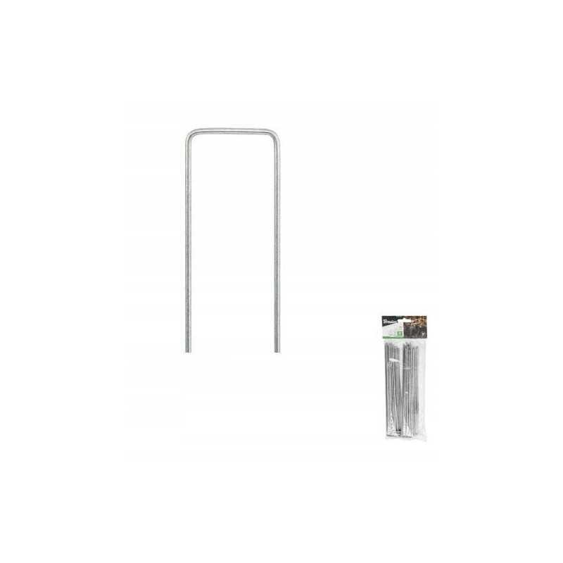U formos cinkuoto metalo kaištis, plotis 3cm / aukštis 20cm