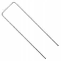 Metalinis kaištis u 20x3cm, cinkuotas, 20 vnt. bradas atsmgu1320/20b