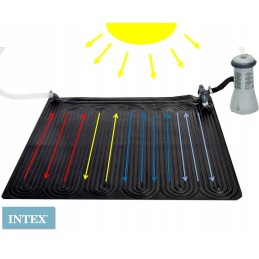 Saulės kilimėlis baseino vandens šildytuvas 28685 intex saulės šildytuvas