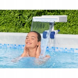 Bestway flowclear krioklys plaukimo baseinui led 58619