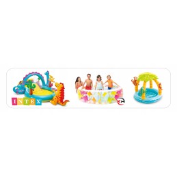 Išsiplečiantis sodo baseinas su lengvai reguliuojamu siurbliu 305x61 cm intex 28118np