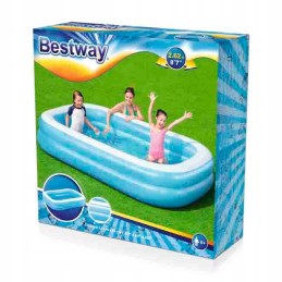 Didelis pripučiamas baseinas 262x175x51 bestway 54006