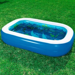 73673 bestway 3D pripučiamas baseinas vaikams 778 l