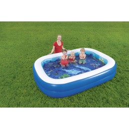 73673 bestway 3D pripučiamas baseinas vaikams 778 l