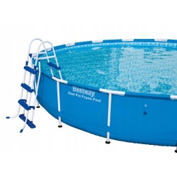 Kopėčios su apsauga Bestway baseinui 107 cm