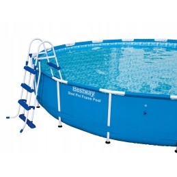 Kopėčios su apsauga Bestway baseinui 107 cm