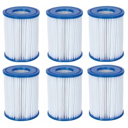 6x baseino filtras baseino siurblio filtras bestway tipo ii baseino filtrai