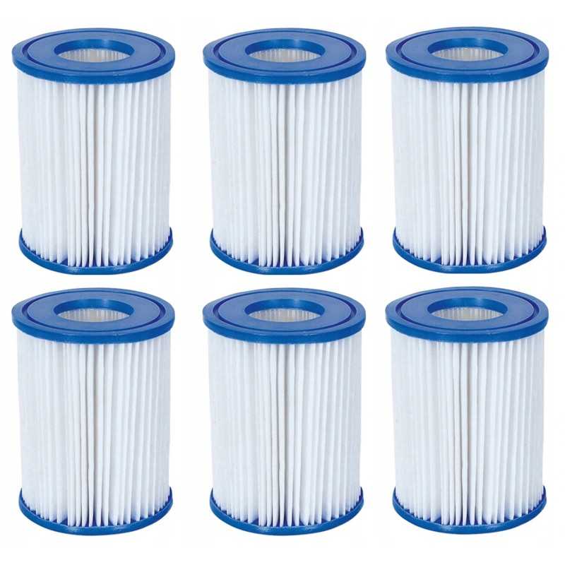 6x baseino filtras baseino siurblio filtras bestway tipo ii baseino filtrai