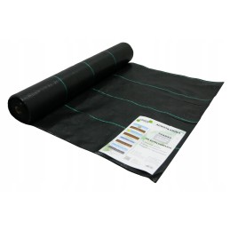 Žemės ūkio audinys, juodas, 1,1 x 50 m, 70 g/m2