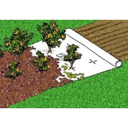 Geotekstilė važiuojamosios dalies klojimui, stipri pp 150g, 2m