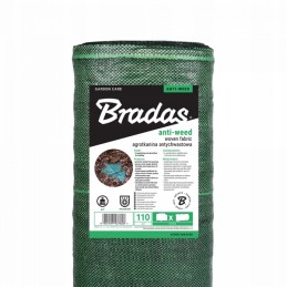 Žemės ūkio audinys nuo piktžolių žalias 0 4x100m 110 g m2 stiprus