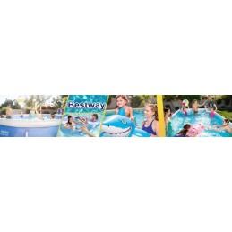 Didelis šeimos sodo baseinas, perlas, 262 cm, bestway