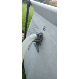 2x baseino vamzdžio atrama intex bestway baseinui su 32x38 redukcijos adapteriu