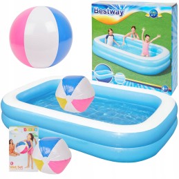 Bestway pripučiamas baseinas 262 x 175 cm aksesuarai