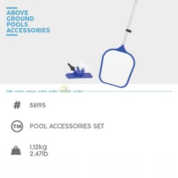 Bestway 58195 tinklelio baseino valymo rinkinys