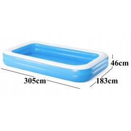 Pripučiamas baseinas 3 05mx1 83mx46cm bestway 54150