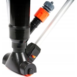 Baseino dulkių siurblys, pilnas baseino valymo rinkinys, teleskopinis stulpas