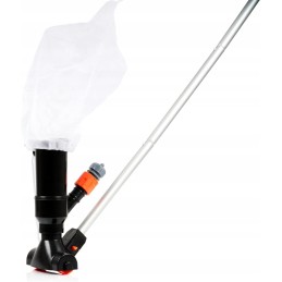 Baseino dulkių siurblys, pilnas baseino valymo rinkinys, teleskopinis stulpas