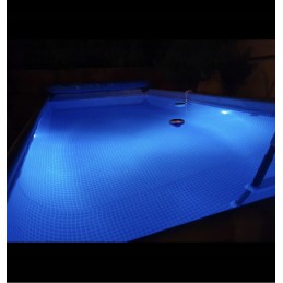 Baseino apšvietimas, 4 vnt. povandeninis LED baseino apšvietimas