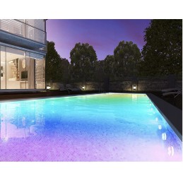 Baseino apšvietimas, 4 vnt. povandeninis LED baseino apšvietimas