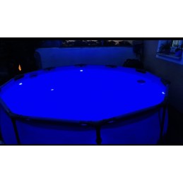 Baseino apšvietimas, 4 vnt. povandeninis LED baseino apšvietimas