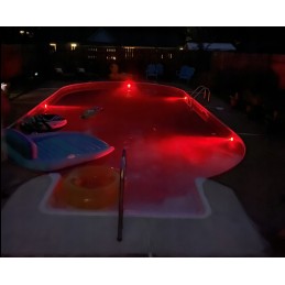 Baseino apšvietimas, 4 vnt. povandeninis LED baseino apšvietimas