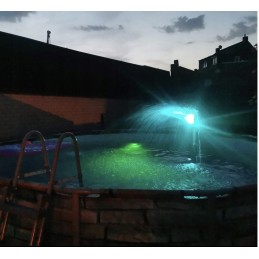 Baseino apšvietimas, 4 vnt. povandeninis LED baseino apšvietimas