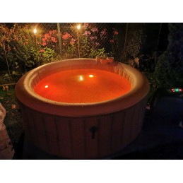 Baseino apšvietimas, 4 vnt. povandeninis LED baseino apšvietimas