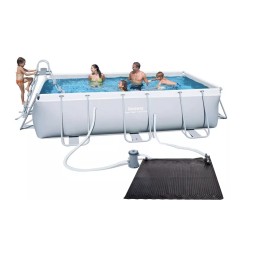 Eco saulės vandens šildymo kilimėlis 120x120cm intex baseino šildytuvas xxl