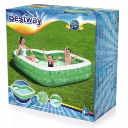 Inflatable garden pool bestway 231x231x51cm