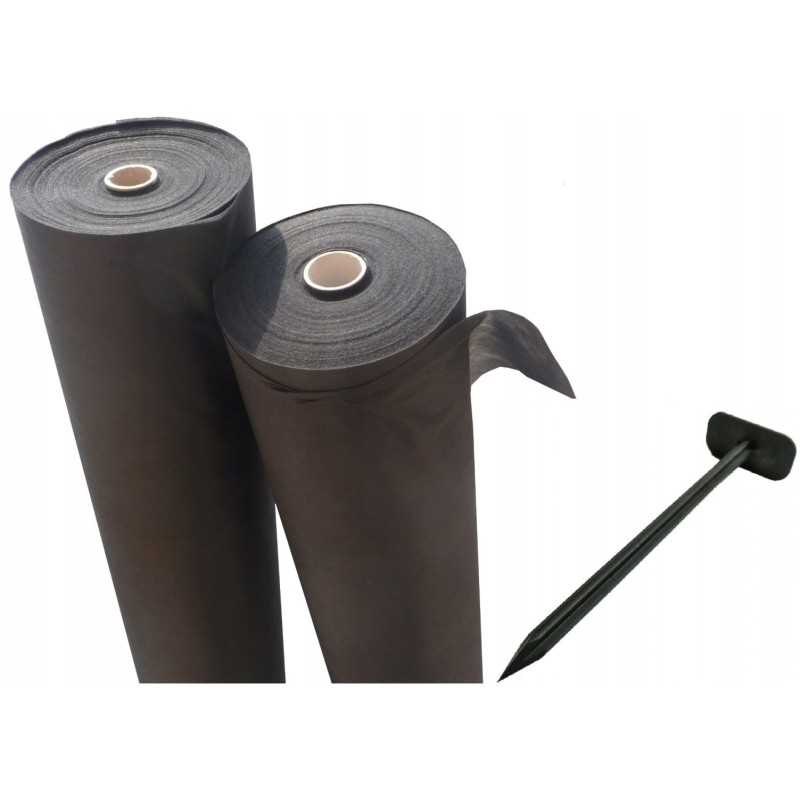 Agrowwoven gf black p50 1 6x20 pins x 15cm