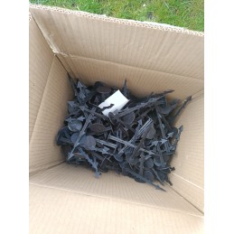 300 vnt x 15 cm lenkiškų kaiščių kaiščiai agrotekstilei inkarai agrotekstilei