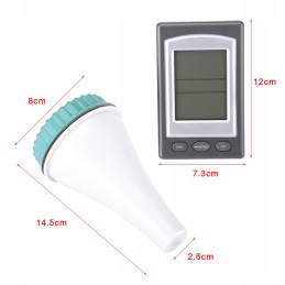 Skaitmeninis plaukiojantis termometras baseinams