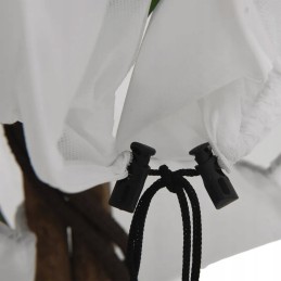 Vidaxl augalų apsaugos gaubtas, su užtrauktuku, 70 g/m², 2,36x2 m