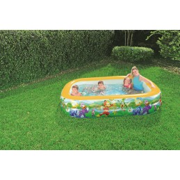 Bestway 91008 pripučiamas baseinas Peliukas Mikis ir draugai šeima 262x175x51