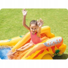 Sodo baseinas vaikams, pripučiama čiuožykla
