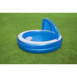 Šeimos pripučiamas baseinas su stogu 241x140cm bestway remonto rinkinys