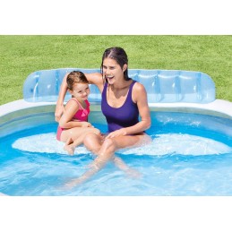 Sodo baseinas su sėdynėmis 229x218cm intex 57190