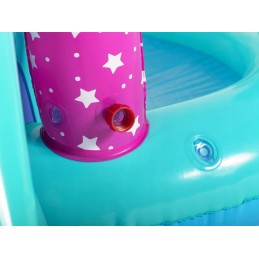 Bestway baseino žaidimų aikštelė vienaragis čiuožykla 53097