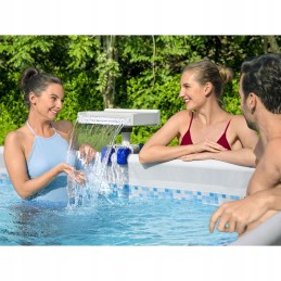 Bestway flowclear krioklys plaukimo baseinui led 58619