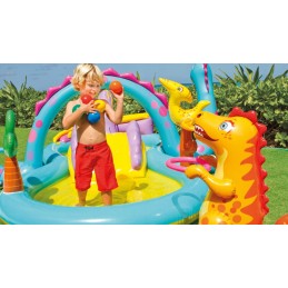 Dinoland pripučiama vandens žaidimų aikštelė