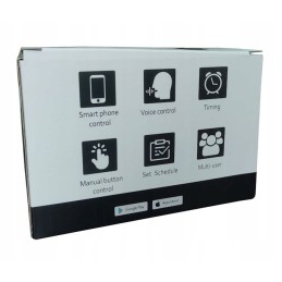Išmanusis lauko lizdas 230v wi fi tuya smart double hermetic