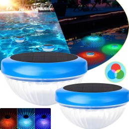 Baseino šviesos tvenkinio apdaila Akvariumo apšvietimo priedai 2vnt