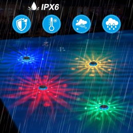 Baseino šviesos tvenkinio apdaila Akvariumo apšvietimo priedai 2vnt