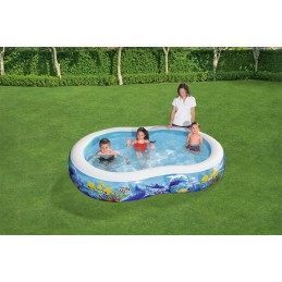 Bestway vaikiškas pripučiamas baseinas 262x157cm 54118