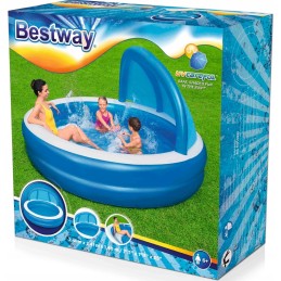 Bestway 242cm didelis pripučiamas baseinas kūdikių vonelė 54337
