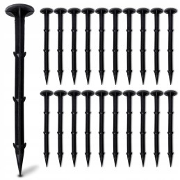 Žemės ūkio audinys augintas audinys juodas 110x 5000 cm 70g 50 smeigtukai