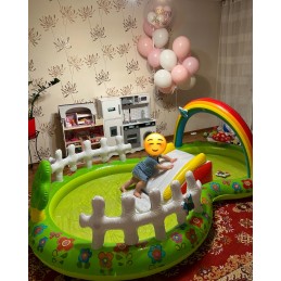 Intex baseino žaidimų aikštelės sodas 290x180x104 57154np